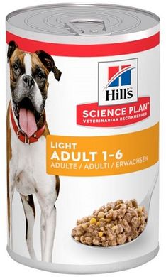 Hill's SP Canine Adult Light Консервы для собак 370 грамм