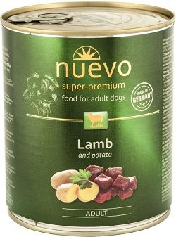 Nuevo Dog Adult Lamb & Potato 400 грамм
