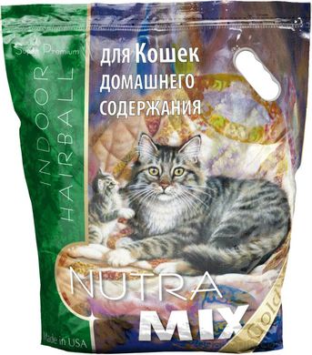 Nutra Mix Gold Cat Indoor Hairball сухой корм для домашних кошек