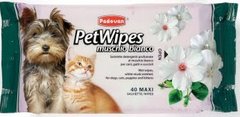 Padovan Pet Wipes Muschio Bianco влажные салфетки с ароматом белого мускуса для собак кошек