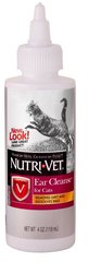 Nutri-Vet Ear Cleanse Вушні краплі для котів
