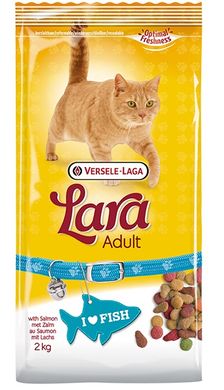 Lara Adult with Salmon Сухой премиум корм для котов 2 кг