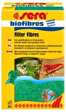 Sera Biofibres Coarse Наполнитель грубой очистки для фильтров Мелкая фракция