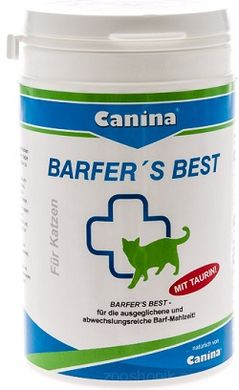 Canina Barfer's Best Cat Вітамінно-мінеральний комплекс для котів 180 гр