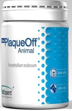 VetExpert PLAQUEOFF Animal - добавка для здоровья зубов собак и кошек 20 грамм