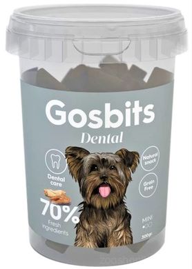 Gosbi Gosbits Dental Mini Функціональні ласощі для малих порід 300 гр