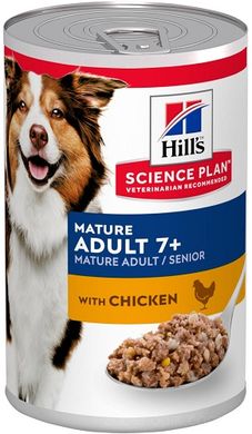 Hill's SP Canine Mature 7+ Chicken Консервы для собак 370 грамм
