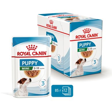 Royal Canin Dog Mini Puppy в соусе для щенков 85 грамм