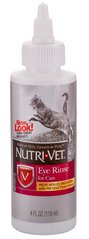 Nutri-Vet Eye Cleanse глазные капли для котов