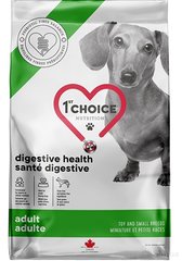 1st Choice Dog Adult Digestive Health Toy and Small Дієта для собак міні та малих порід 340 гр