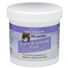 Nutri-Vet Feline Ear Wipe вологі серветки для гігієни вух котів