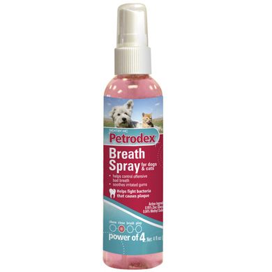 Petrodex Breath Spray освіжувач дихання для собак та котів, 118 мл.