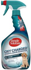Simple Solution OXY CHARGED STAIN+ODOR REMOVER видалення стійких плям та запахів, з активним киснем 945 мл
