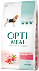 Optimeal Dog Adult Medium 1,5 кг.