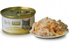 Brit Care Cat Консерва с куриной грудкой и сыром