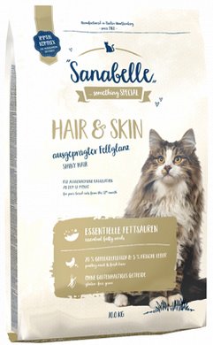 Sanabelle Hair & Skin Сухой корм для кошек 2 кг