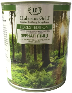 Hubertus Gold Forest Edition з дичиною, топінамбуром, шипшиною та зеленню для собак 800 гр