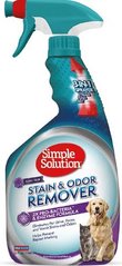 Simple Solution Stain & Odor Remover Floral Fresh Scent Нейтрализатор запахов и пятен с цветочным ароматом 945 мл