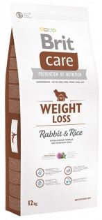 Brit Care Weight Loss Rabbit & Rice для собак с избыточным весом 1 кг