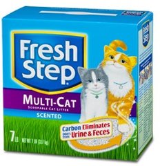 Fresh Step Multi Cat, комкующийся наполнитель 3.17 кг