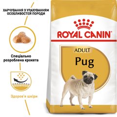 Royal Canin Dog Pug (Мопс) для взрослых 3 кг сухой корм для собак