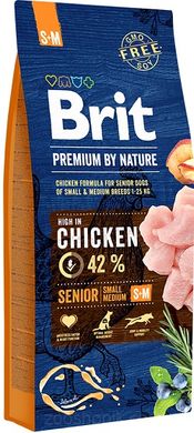 Brit Premium Senior S+M 1 кг