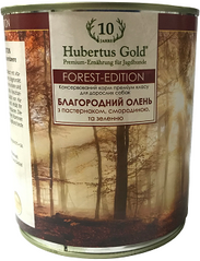 Hubertus Gold Forest Edition с олениной, пастернаком, смородиной и зеленью для собак 800 грамм