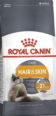 Royal Canin Cat Hair&Skin Care 400 грамм сухой корм для котов