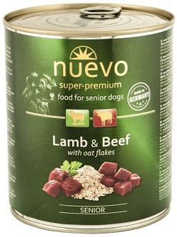 Nuevo Dog Senior Lamb & Beef 400 грамм