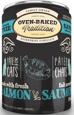 Oven-Baked Tradition Cat Salmon Вологий корм з рибою для котів 156 гр