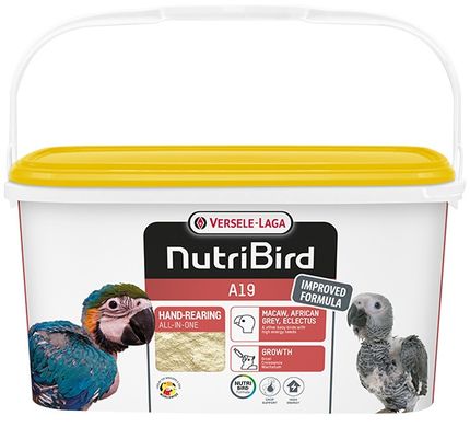 Versele-Laga NutriBird A19 Молоко для птенцов крупных попугаев 800 грамм