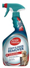 Simple Solution Stain and Odor Remover - нейтрализатор запаха и пятен для собак 945 мл ss11077 (0010279110775)