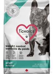 1st Choice Dog Adult Weight Control Toy and Small Дієта для собак міні та малих порід 2 кг