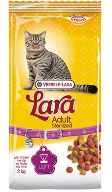 Lara Adult Sterilized Cухой премиум корм для кастрированных котов и стерилизованных кошек 2 кг