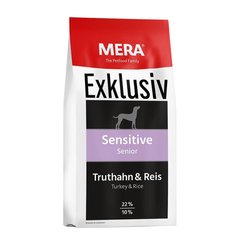 MERA EXCLUSIV sensitive Senior Truth-Reis корм для cобак похилого віку з чутливим травленням із індичкою та рисом, 15 кг (135)