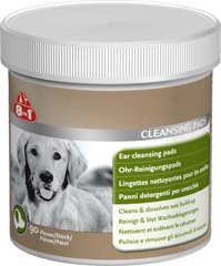 8in1 Ear Cleansing Pads Очищающие салфетки для ушей собак