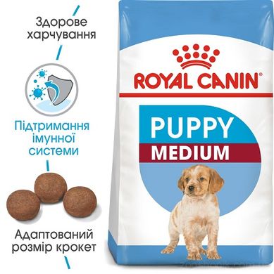 Royal Canin Dog Medium Puppy 1 кг сухой корм для щенков