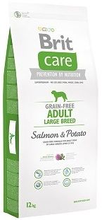 Brit Care Grain-free Adult Large Breed Salmon & Potato для дорослих собак. 3 кг