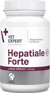 VetExpert HEPATIALE Forte 550 Large Breed – таблетки для покращення функцій печінки собак великих порід