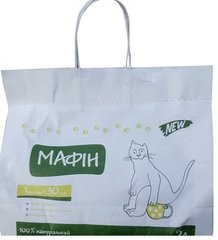 Мафин - комкующийся наполнитель для кошачьего туалета, крупный