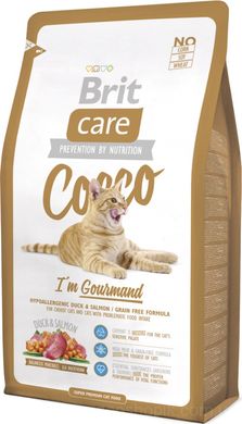 Brit Care Cat Cocco для вибагливих котів з чутливим травленням 400 гр