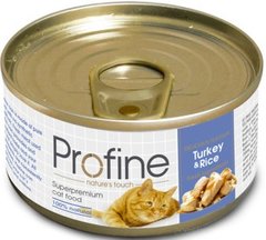 Profine Cat Turkey & Rice Индейка c рисом 70г