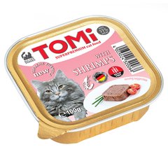 TOMi Cat Shrimps Паштет с креветками для кошек