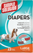 Simple Solution Disposable Diapers Подгузники для собак S - 38-48 см ss10583 (0010279105832)