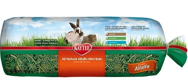 Kaytee Alfalfa Hay Сено для грызунов до 1 года, беременных и кормящих 680 грамм