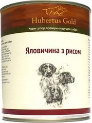 Hubertus Gold Говядина с рисом 800 грамм