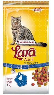 Lara Adult Urinary Care Сухой премиум корм для профилактики заболеваний мочеполовой системы у котов 2 кг
