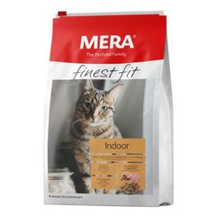 MERA finest fit Indoor корм для котів, які утримуються у приміщенні, із свіжим м'ясом птиці та лісовими ягодами, 1,5 кг