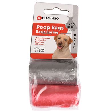 Flamingo Swifty Waste Bags Цветной пакет для фекалий собак 2 шт