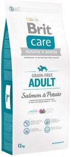Brit Care Grain-free Adult Salmon & Potato для взрослых собак 1 кг